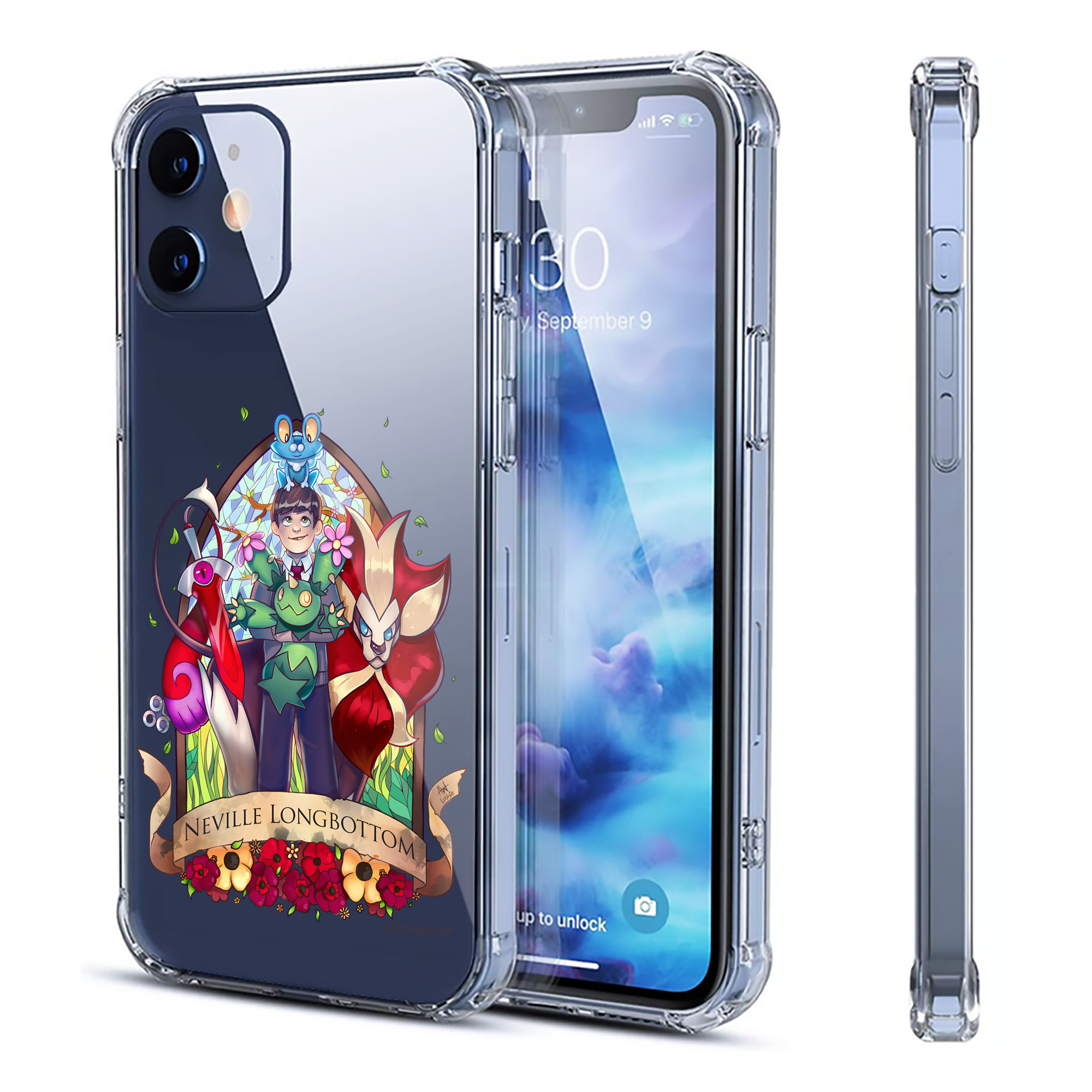 （画像用） Harry Potter ハリー・ポッターシリーズ 【iPhone 12シリーズ対応】透明スマホケース（クリアソフトケース）